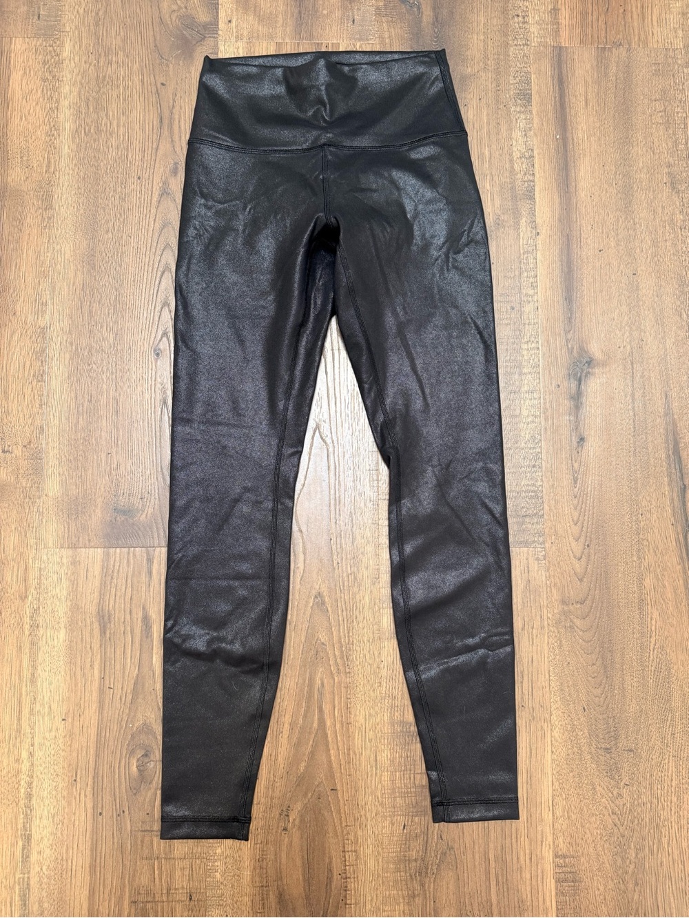 Lululemon Wunder Under Shiny 28” Leggings Black size‎ 6